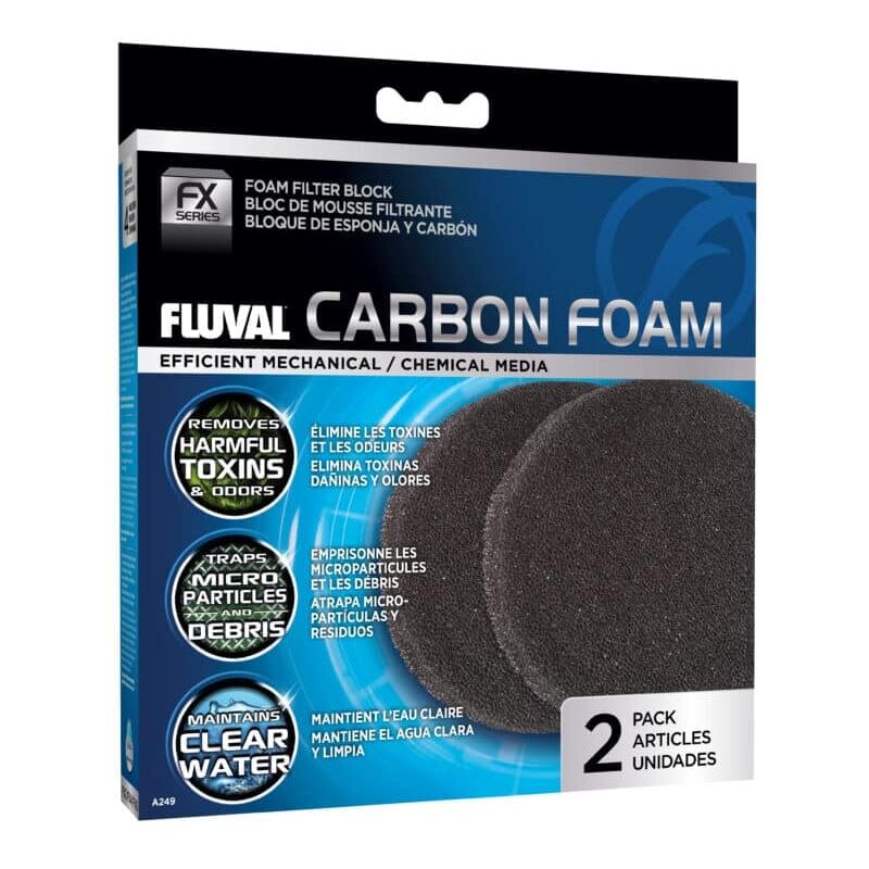 

Fluval foamex con carb�n FX, 2uds