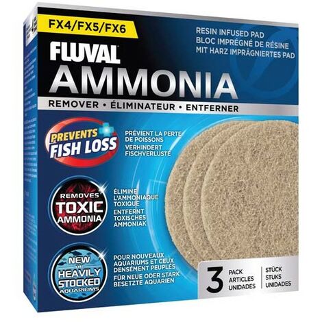 Fluval FX4 / 6 Pad limine l'ammoniac 3 UDS