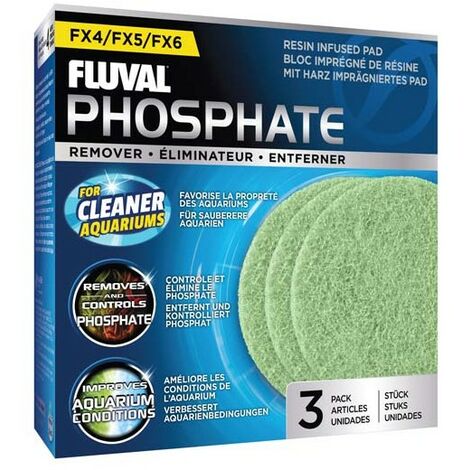 Fluval FX4 / 6 PAD Ђlimine le phosphate 3 UDS