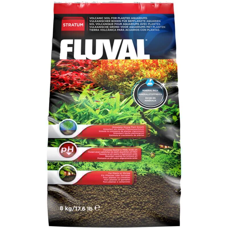 

plant & shrimp sustrato 8 kg - Fluval