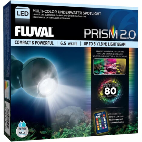 Fluval Prism 2.0 lampe aquarium RGB étanche IP68