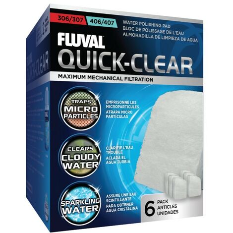 main image of "Fluval quick clear foamex fino 107/207, 3uds"