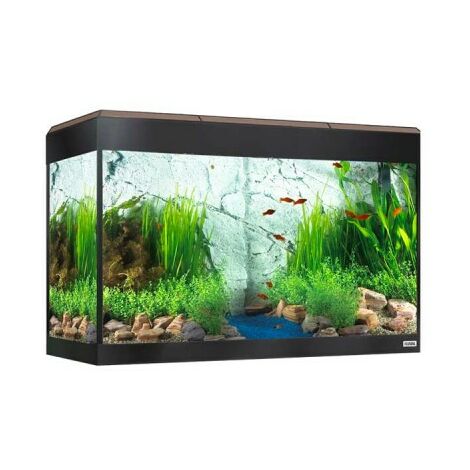 Fluval rome led Bluetooth 125L, Walnuss