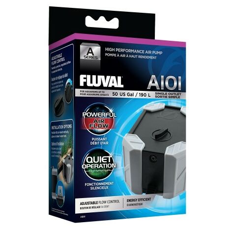 Fluval -Serie bei 101 Luftpumpe, 190 l