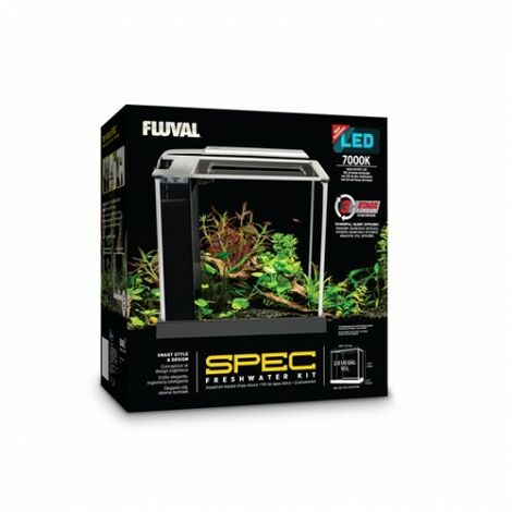 Fluval Spec Nano Aquario Blanco, 10L