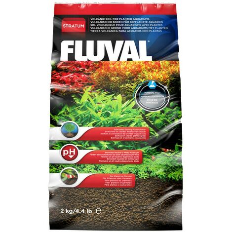 Fluval -Stratum -Substrat fЩr SЩ¤wasseranlagen 2 kg