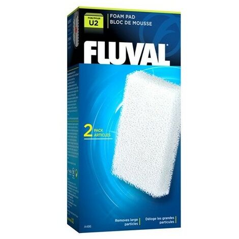 Fluval u2 foamex 2 uds
