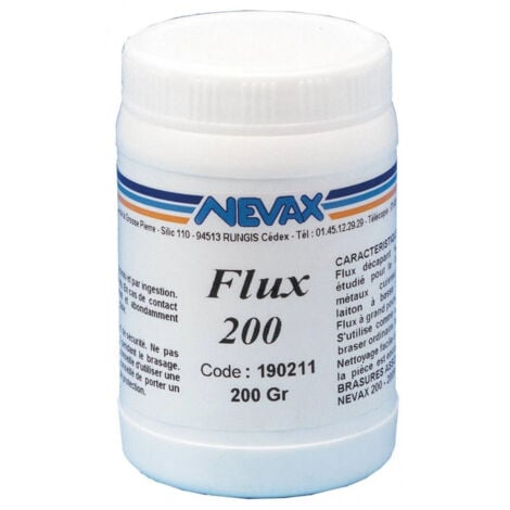 Flux 200 en poudre : Décapant de 200g