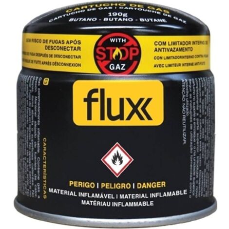 FLUX CARTUCHO GAS 190 GR.C/ VALVULA