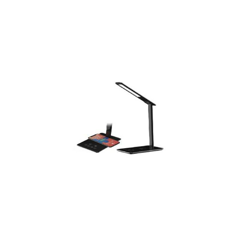 

Flexo luz led usb qi indus negro