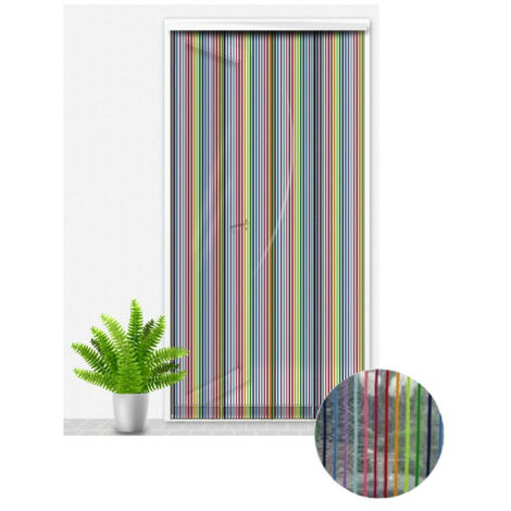 Fly screen Kansas Color CONFORTEX for door - 90 x 220 cm - Multicolored