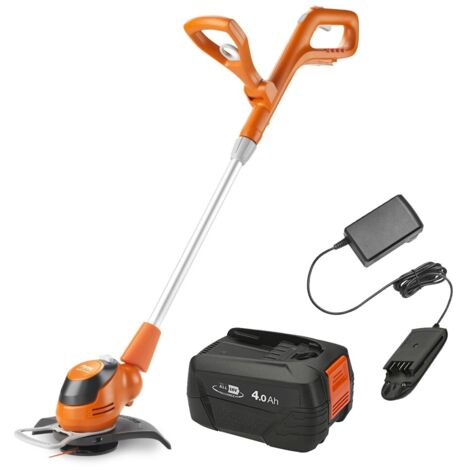 Flymo 18V EasiTrim Plus 230 Cordless Grass Trimmer Strimmer Bosch 1x 4Ah Battery