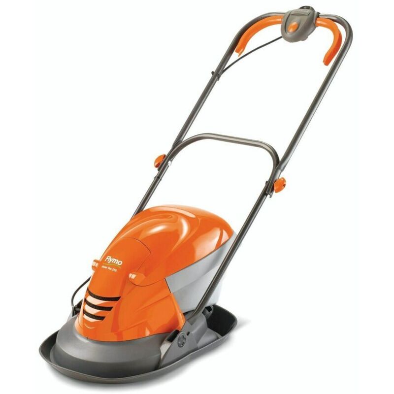 flymo hover vac 250 electric collect lawn mower 25cm/10in 240v