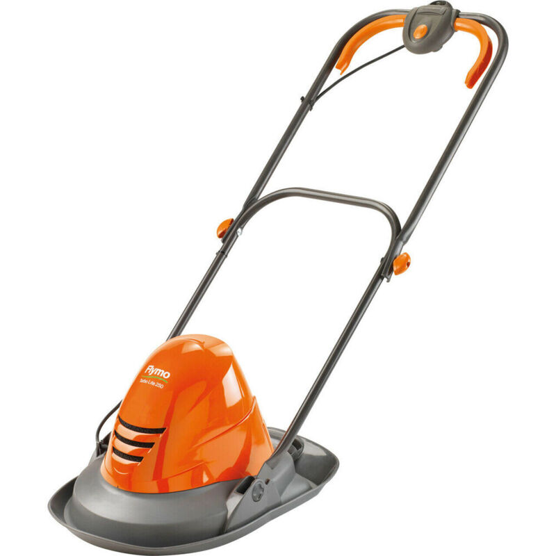turbo lite 250 electric hover lawn mower 25cm/10in 240v - flymo