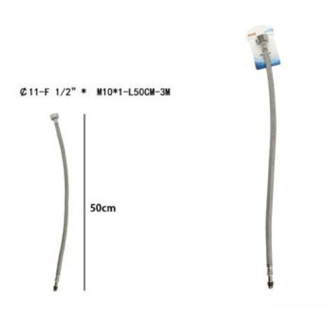 Flysible Tuble Flysible Water Measures 50 Cm F 1/2 X M10/1 6939393