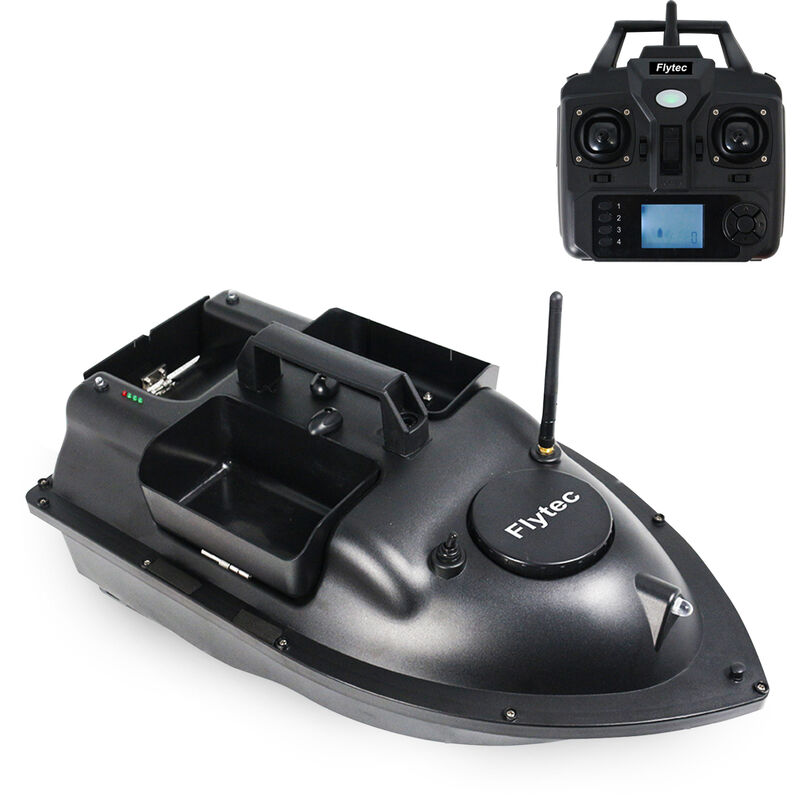 

Flytec V010 Barco de cebo para peces 2 kg Tanques de carga GPS Barco de pesca Barco de cebo de pesca RC 500 m Control remoto 3 vias Cebo Barco de