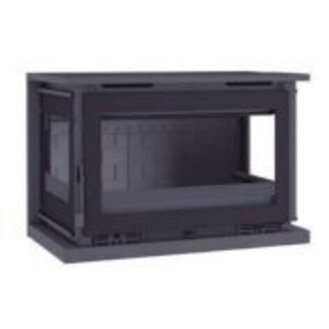 FM Estufa de leña acero/fundición/cristal vitrocerámico M-173 FK 12.5kW