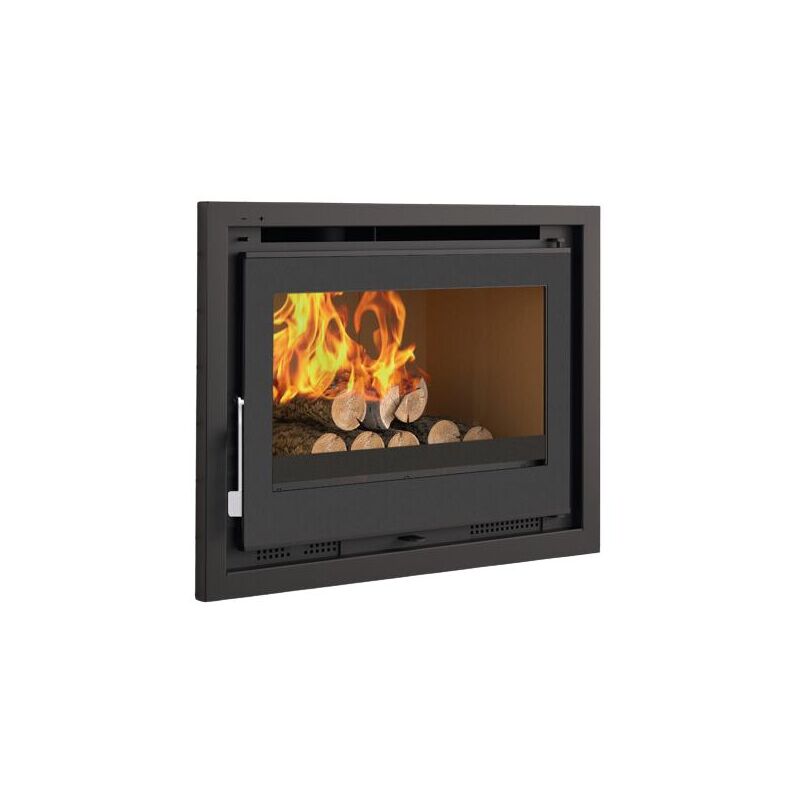 Fm Calefaccion - Insert à bois ventilé - firematic Waco 12.6 kW Foyer en fonte - Porte fonte - sans vitre sérigraphiée