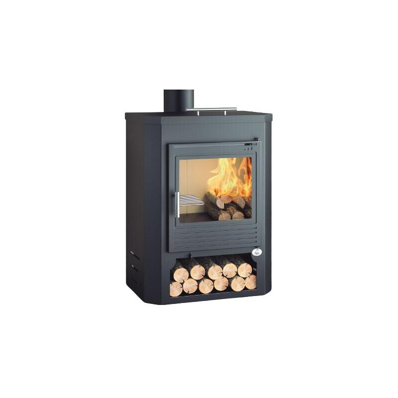 Poêle à bois avec réchaud - firematic Tampa 11.3 kW