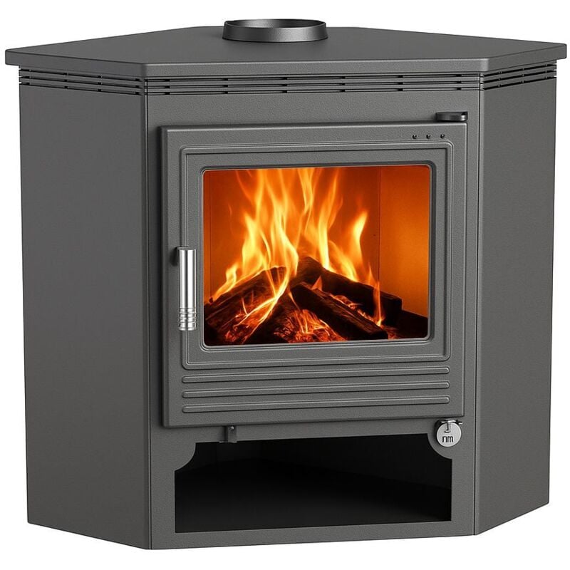 Poêle à bois d'angle - firematic Dallas 11.3 kW