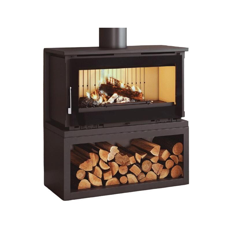 Poêle à bois raccordable - firematic Toronto - s 12.6 kW