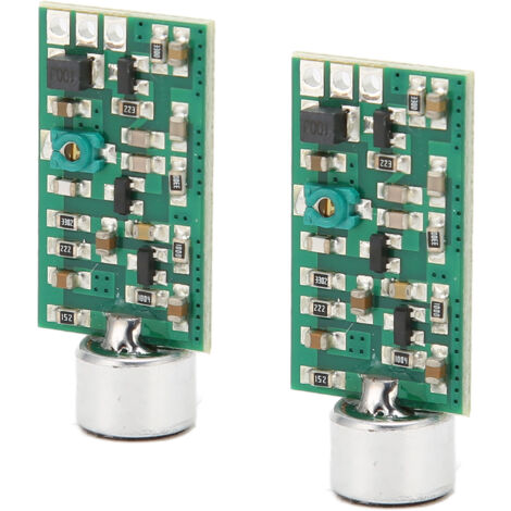 FM-Transmitter V4.0 – Professionelles drahtloses Mikrofonmodul für Rundfunkübertragungen, 0,7–9 V Netzteil