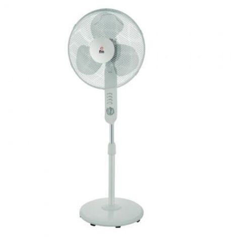 FM ventilador pie 40 cm temporizador p420 , Ventilador pie programador P4203 niveles de potenciaCabezal multiorientableAltura regulableAltura máxima 132 cmPoten
