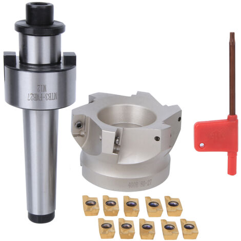 FMB27 Spannzangenhalter für CNC-Fräsmaschine mit 10 Fräseinsätzen 1604APMT