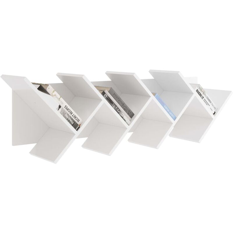 

FMD Estantería geométrica para pared blanco