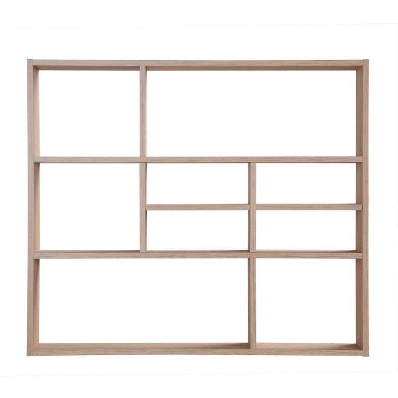 FMD - calicosy - Etagère Murale 9 Compartiments L90 cm - Mika