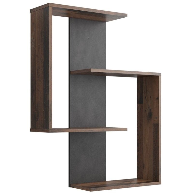 Calicosy - Etagère Murale 4 Tablettes L65 cm - Kreta