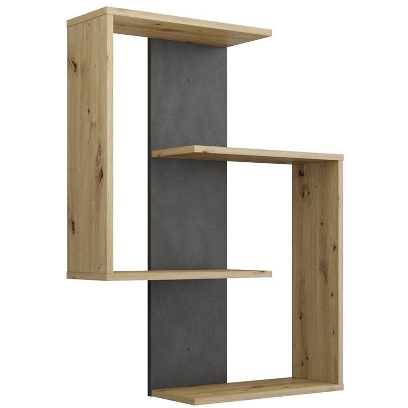 Calicosy - Etagère Murale 4 Tablettes L65 cm - Kreta