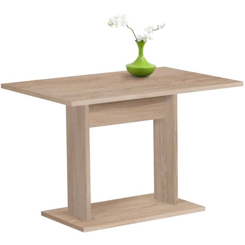 

FMD Mesa de comedor color roble 110 cm