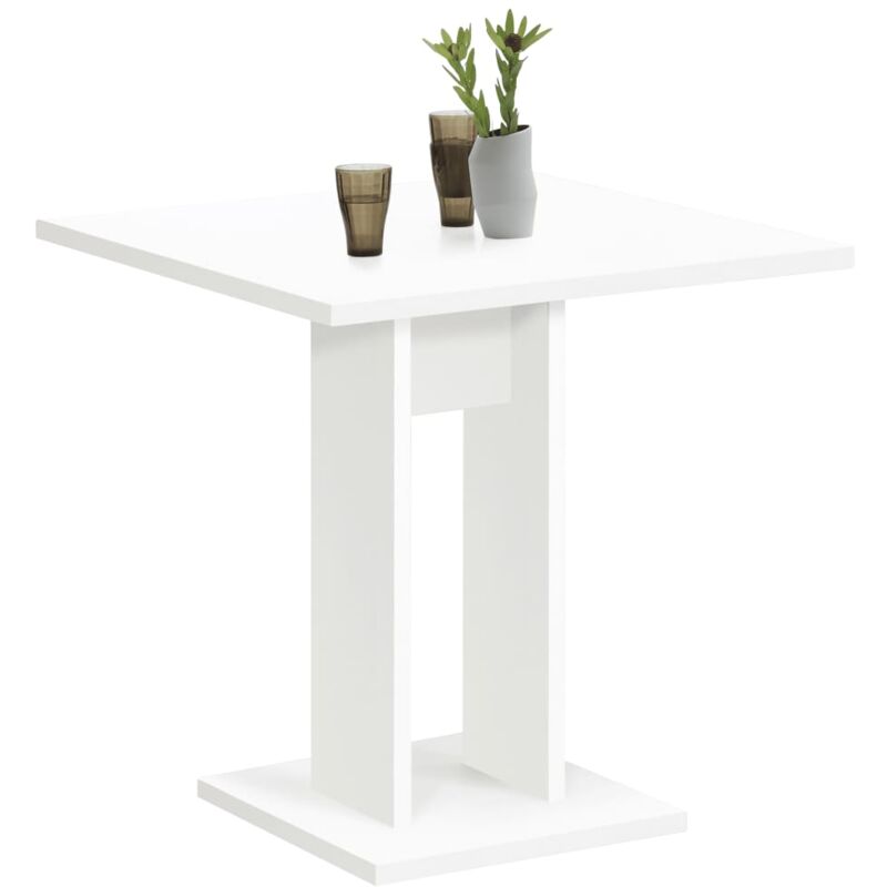 

Mesa de Comedor 70 cm Blanca - Blanco - FMD