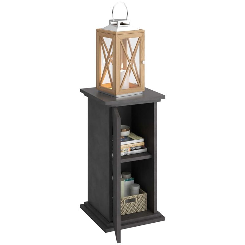 

FMD Mesa decorativa con puerta color matera 57,4 cm