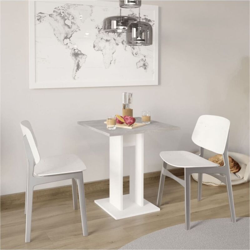 FMD - calicosy - Table de Salle à Manger Carrée 70x70cm - Bandol FMD - calicosy - Table de Salle à Manger Carrée 70x70cm - Bandol