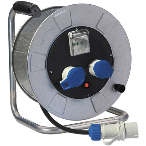 FME 14.370 AVVOLGICAVO 2P 30 M CE220V+1 BIP/SCHU- 1,0 pz