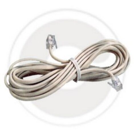Fme art 26.280 prolunga lineare per telefono da 3 ml con 2 plug 6/4c
