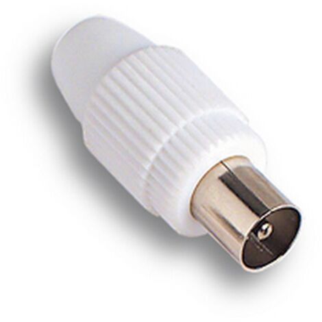 Fme art 32.000 spina coassiale diritta per cavo tv televisione   7 mm