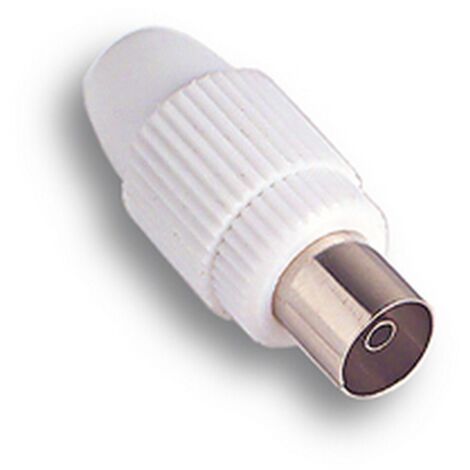 Fme art 32.020 presa coassiale diritta per cavo tv televisione   7 mm