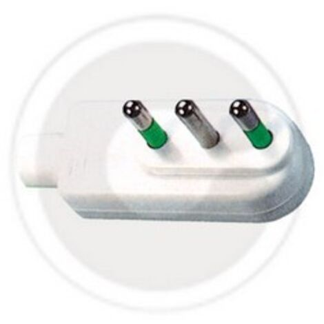 Fme art 80.040 spina smontabile ribassata S17 16A 2P + T a norme CEI