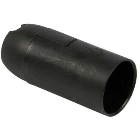 FME Portalampada E14 Liscia Nero