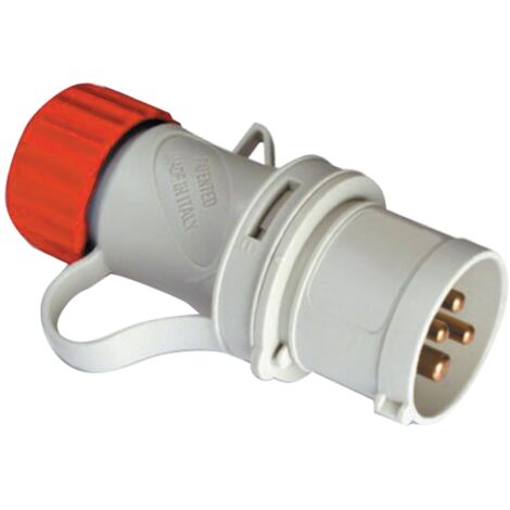fme spina volante IP44 art 70104 CE 3P + T 380 V materiale termoplastico