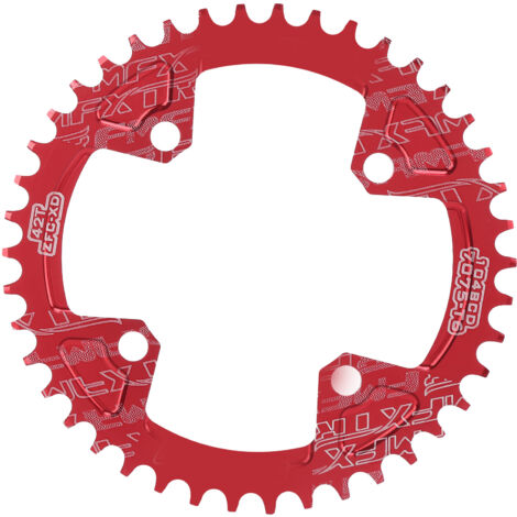 FMFXTR 104BCD 42T Kettenblatt aus Aluminiumlegierung für Mountainbikes, kompatibel mit Fahrradkette und Freilauf