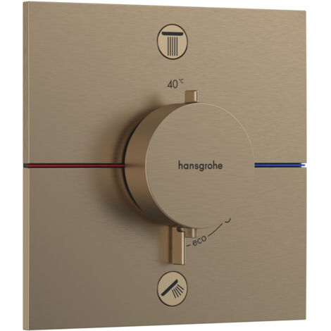 FMS ShowerSelect Comfort E Thermostat, UP brushed bronze