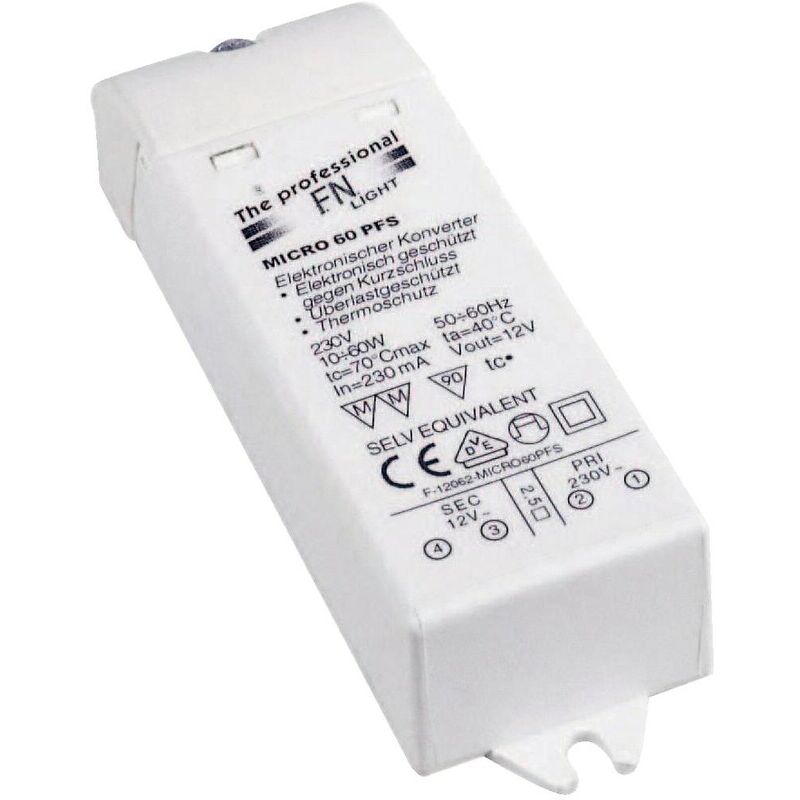 SLV - Transformateur électronique FN01 60VA/12V