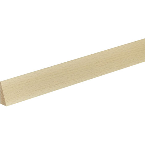 FN Neuhofer Dreikantleiste 95 cm 35 x 15 mm Buche Flachleiste