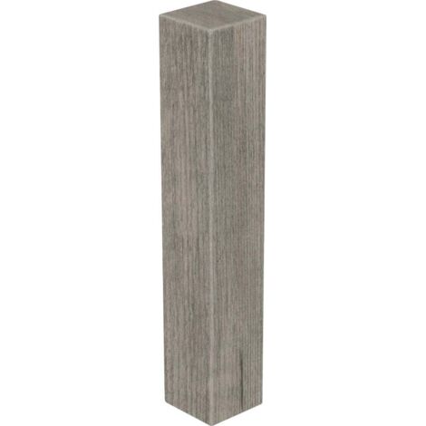 FN Neuhofer Eckenstäbchen SF250C 22 x 122 mm Seekiefer grau 2 Stück Sockelleiste