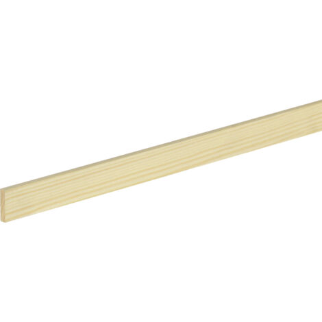 FN Neuhofer Flachleiste 100 cm 19 x 5 mm Fichte/Kiefer Leisten