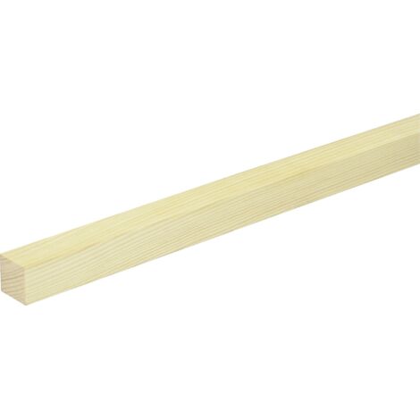 FN Neuhofer Flachleiste 100 cm 20 x 20 mm Fichte/Kiefer Leisten
